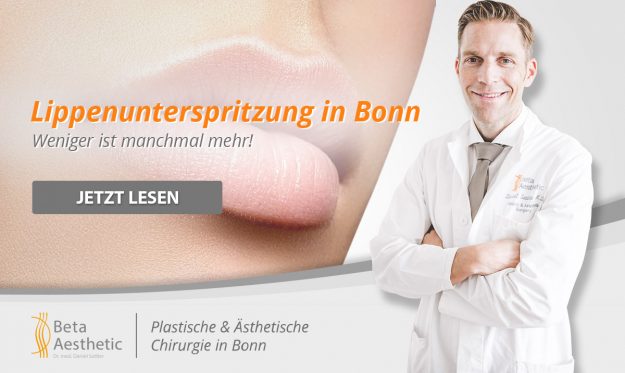 Lippenunterspritzung in Bonn - Beta Plastische Chirurgie Bonn
